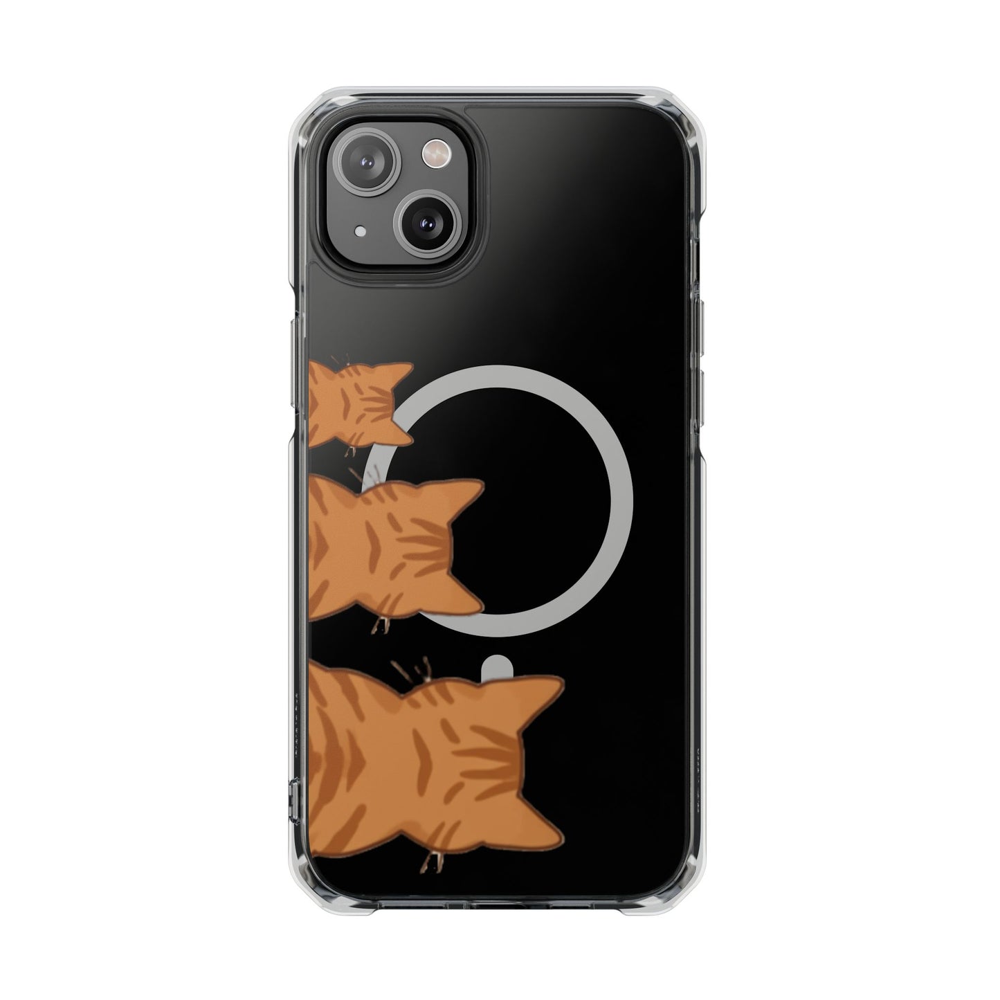 Cat Stack Magnetic | MagSafe® Clear Impact Case