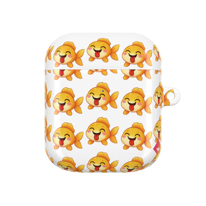 Cute Goldfish AirPods® Case | Protective Fish-Themed Cover for AirPods Pro, Gen 1 & 2 | Funny Orange Fish Pattern | Gift for Pet Lovers