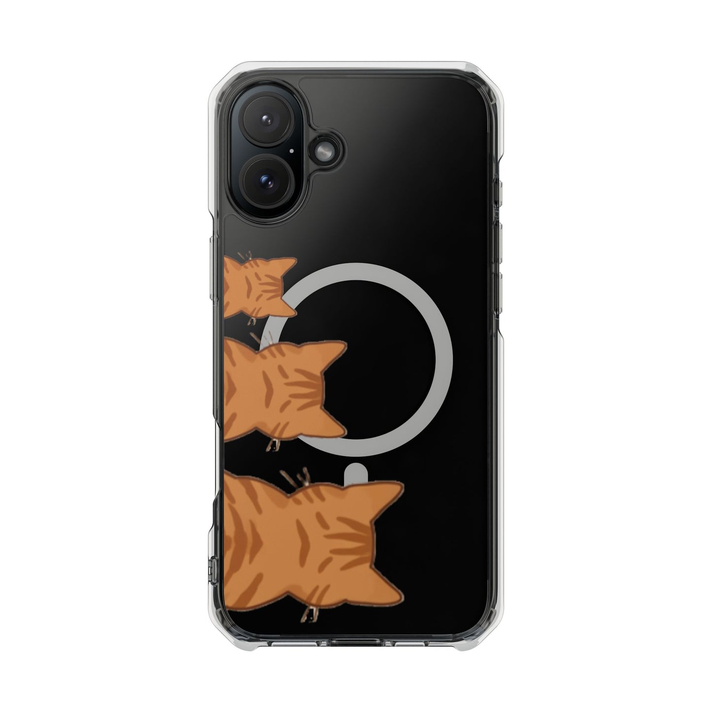 Cat Stack Magnetic | MagSafe® Clear Impact Case