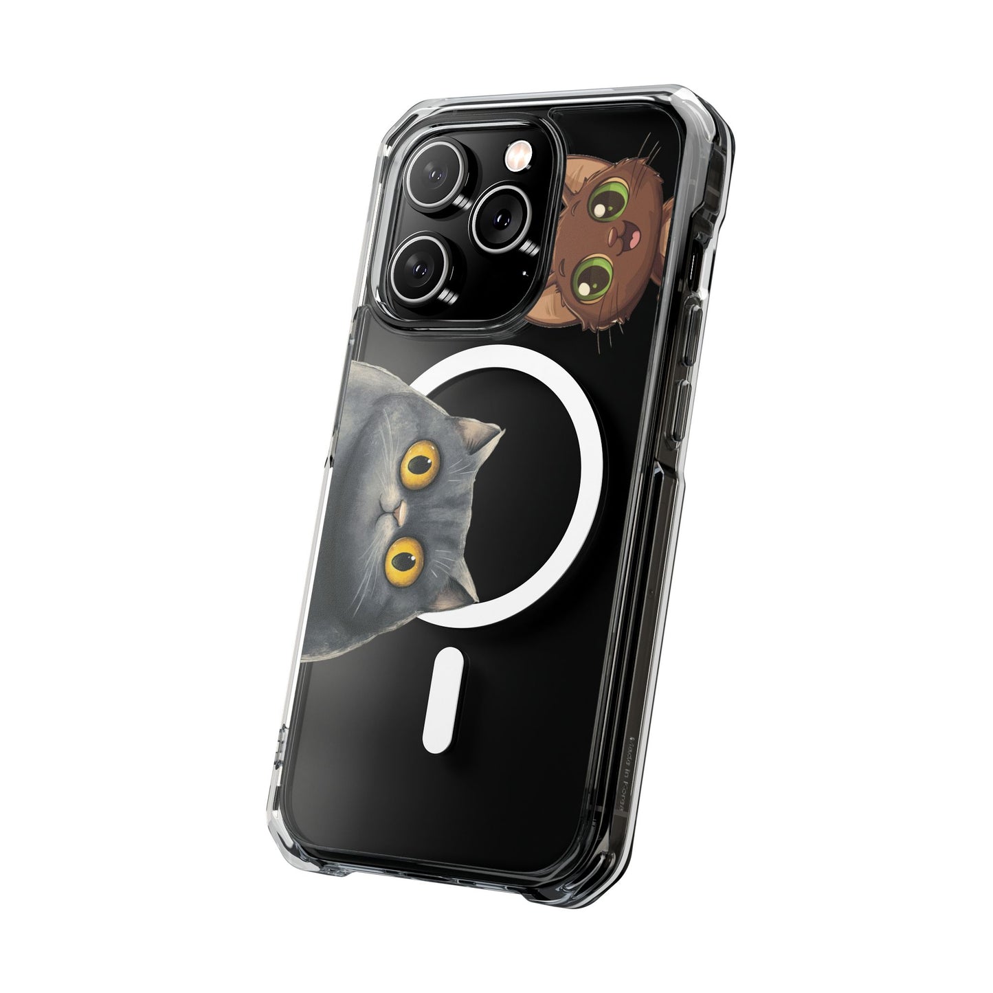 Peek-a-Cat Impact Case | MagSafe® Cute Kitty Design