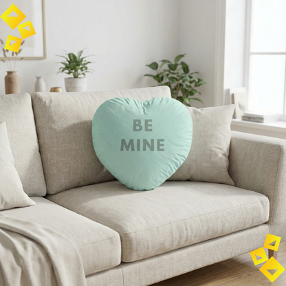 Custom Shaped Pillow - Personalized Heart Pillow - Cushion - Custom Design Pillow for Home Decor & Gifts