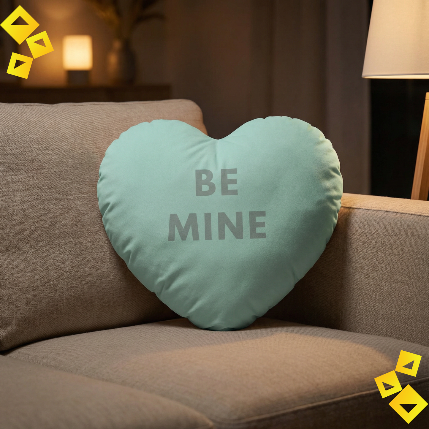 Custom Shaped Pillow - Personalized Heart Pillow - Cushion - Custom Design Pillow for Home Decor & Gifts