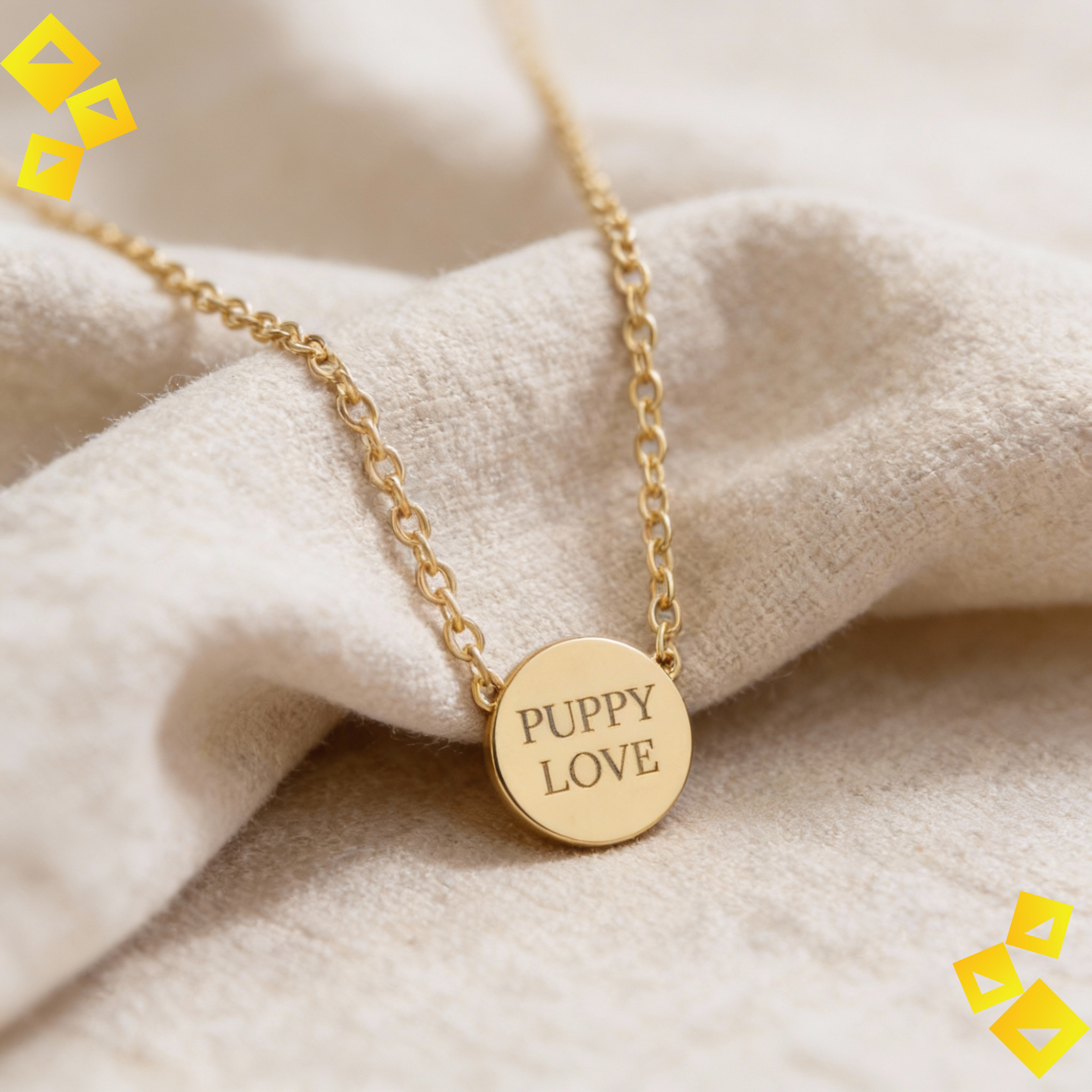 Personalized Mini Circle Necklace - Custom Engraved Disc Necklace - Minimalist Jewelry Gift - Stainless Steel Pendant