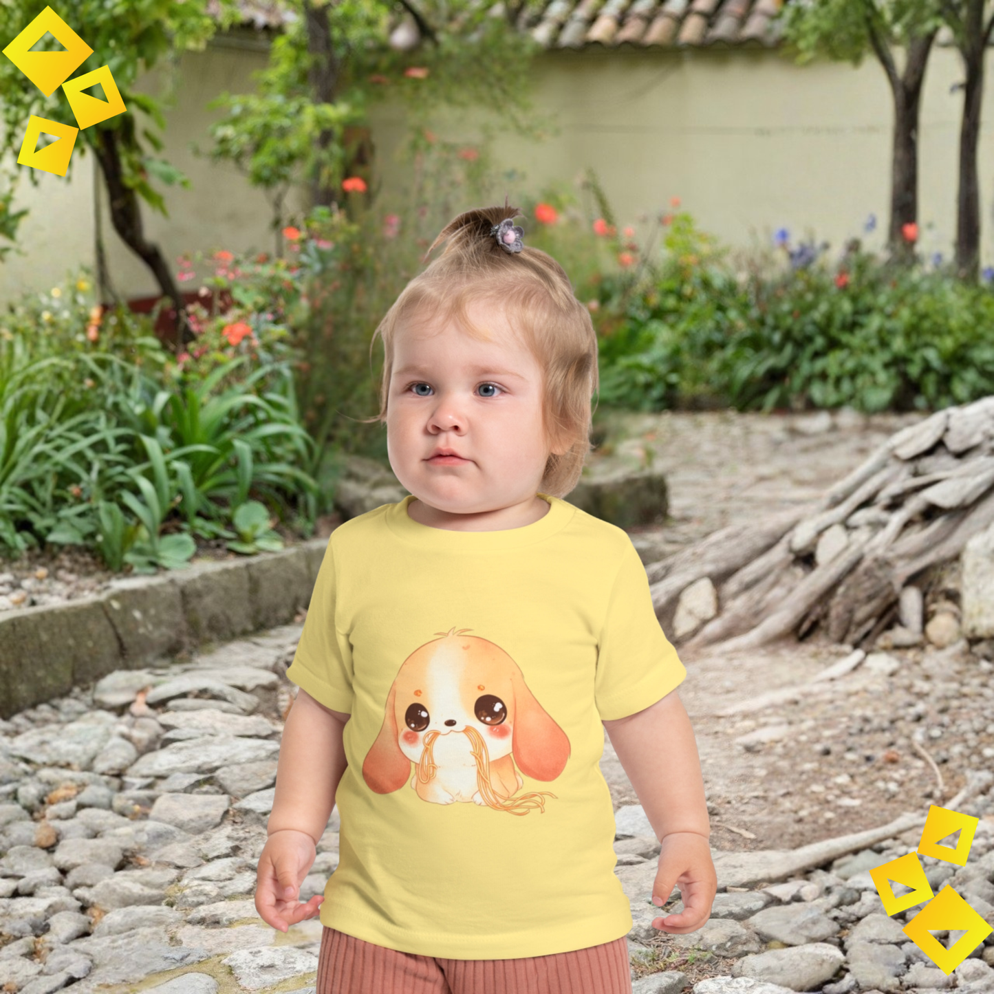 Baby Puppy T Shirt - Cute Dog Baby Tee - Soft Cotton Infant Shirt - Funny Animal Baby Gi