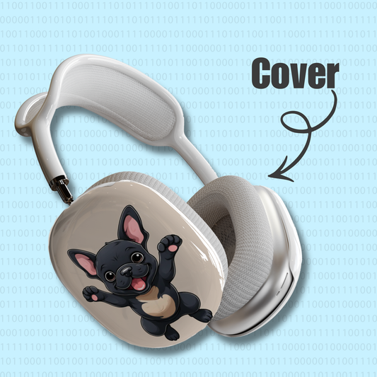 French Bulldog AirPods Max Case | Cute Pet Lover's Gift, Dog Lover Accessory, Kids & Adult Tech Protector, Unique Gift Idea, Playful Design