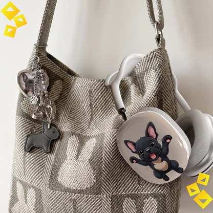 French Bulldog AirPods Max Case | Cute Pet Lover's Gift, Dog Lover Accessory, Kids & Adult Tech Protector, Unique Gift Idea, Playful Design