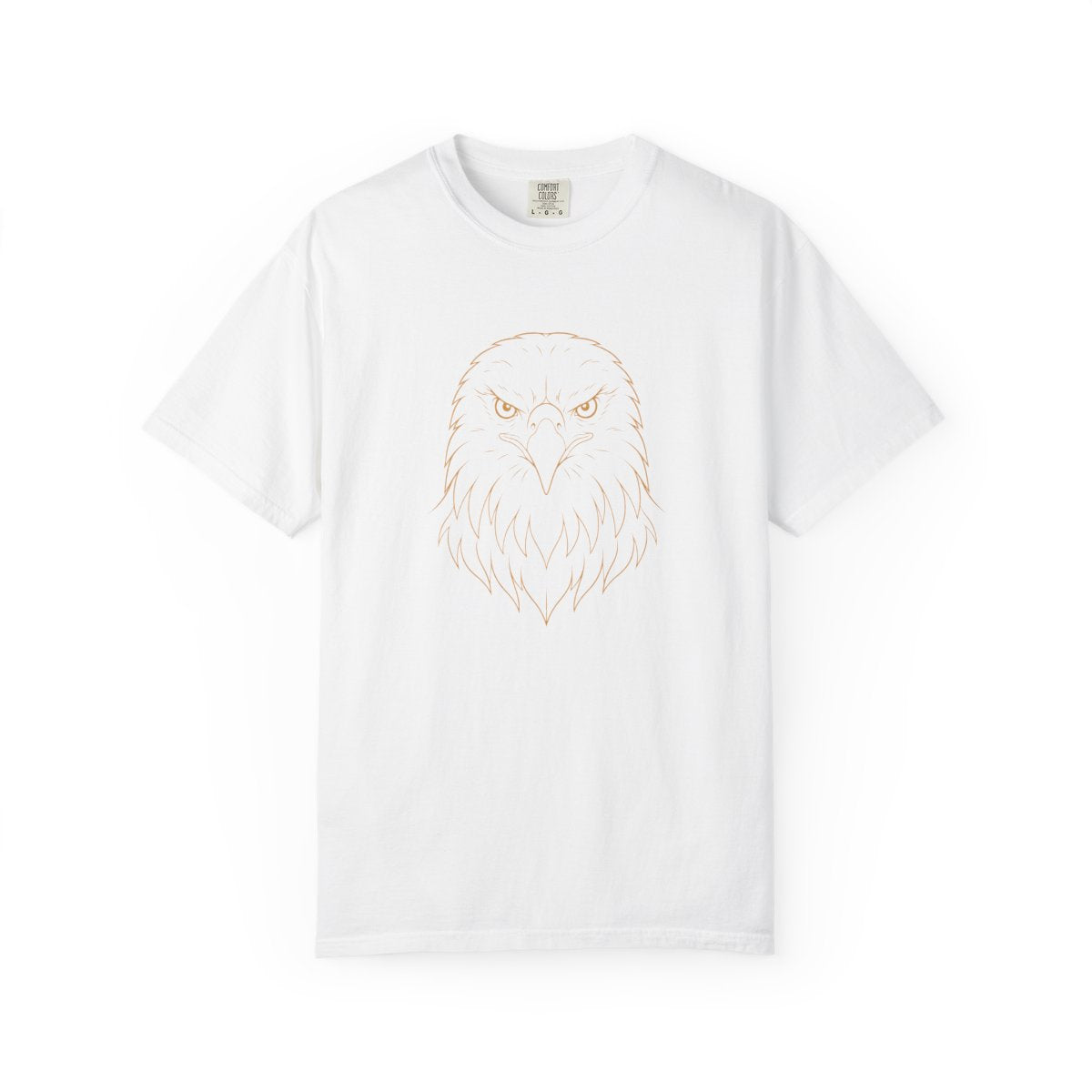 Minimal Eagle Line Art T-shirt | Outline Bald Eagle Tee