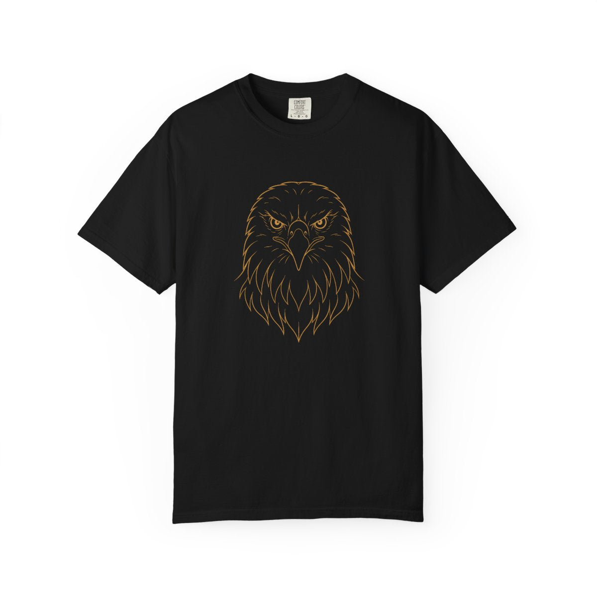 Minimal Eagle Line Art T-shirt | Outline Bald Eagle Tee
