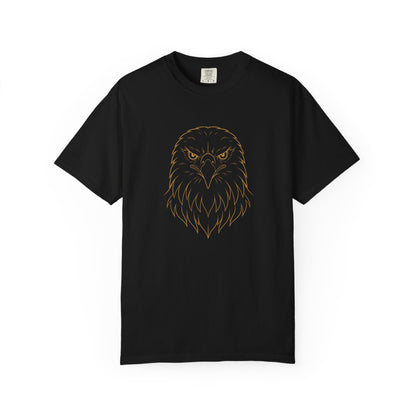 Minimal Eagle Line Art T-shirt | Outline Bald Eagle Tee