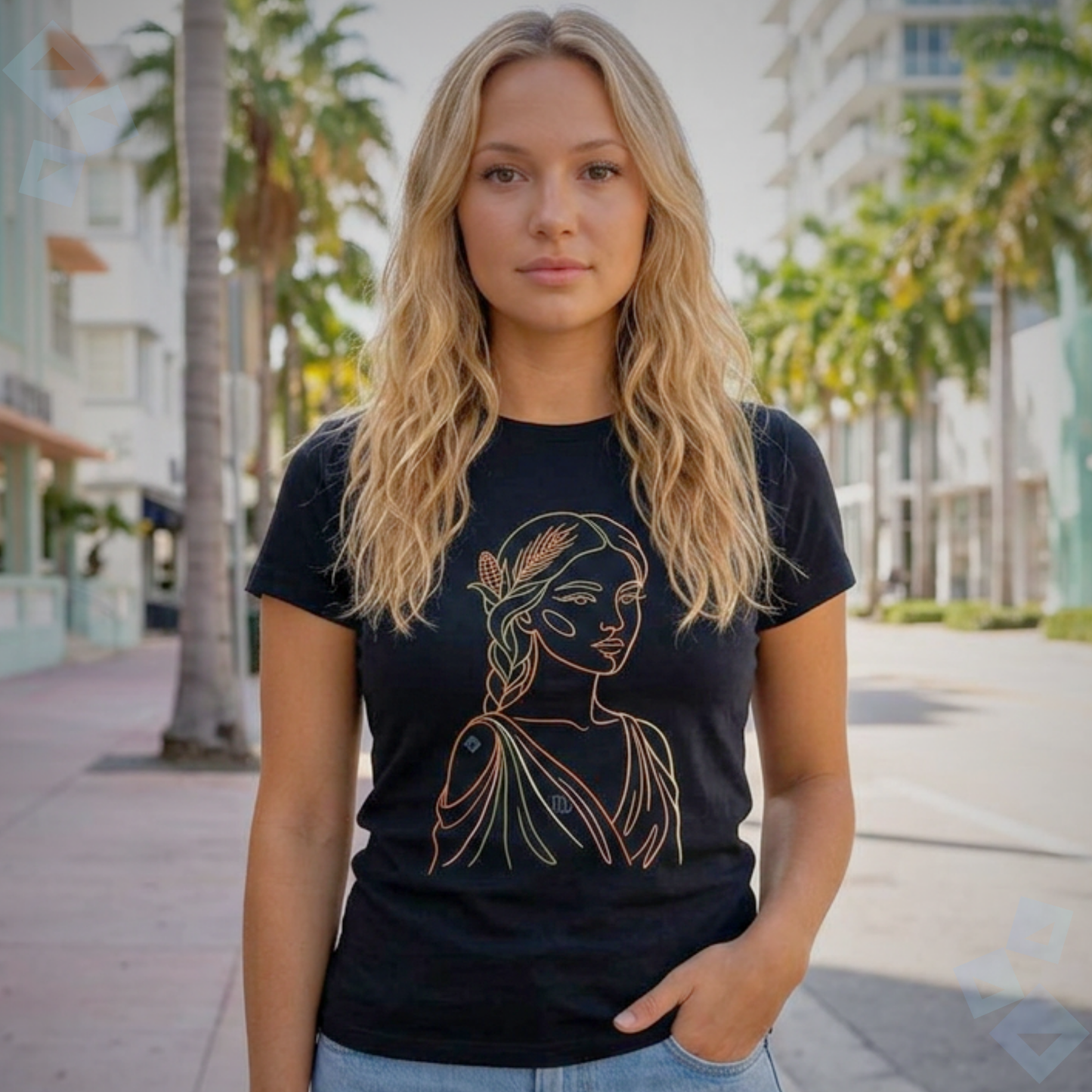 Unisex Jersey T Shirt Virgo Zodiac Maiden Graphic, Minimalist Virgo Astrology Shirt, Horoscope Zodiac Sign Tee, Gift for Virgo Women Men