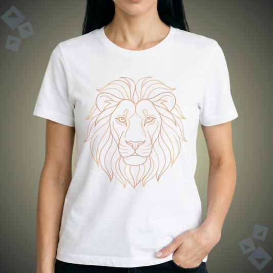 Unisex Jersey T Shirt Leo Zodiac Lion Graphic, Minimalist Leo Astrology Shirt, Horoscope Zodiac Sign Tee, Gift for Leo Women Men