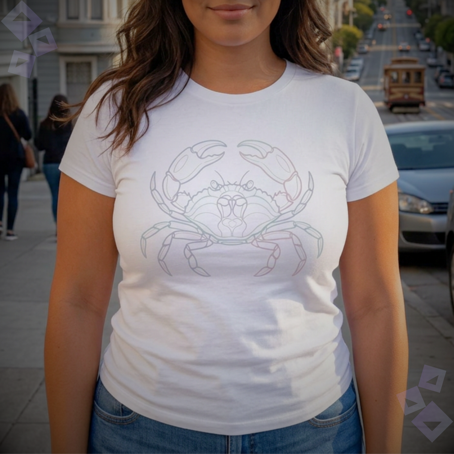 Unisex Jersey T Shirt Cancer Zodiac Crab Graphic, Minimalist Cancer Astrology Shirt, Horoscope Zodiac Sign Tee, Gift for Cancer Women Men