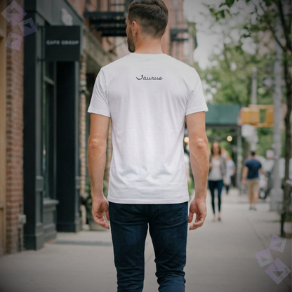 Unisex Jersey T Shirt Taurus Zodiac Bull Graphic, Minimalist Taurus Astrology Shirt, Horoscope Zodiac Sign Tee, Birthday Gift for Women Men