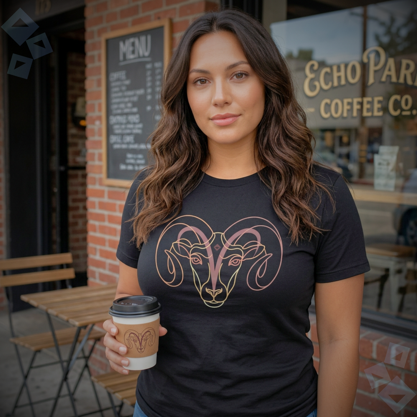 Unisex Jersey T Shirt Aries Zodiac Ram Graphic, Minimalist Aries Astrology Shirt, Horoscope Zodiac Sign Tee, Birthday Gift