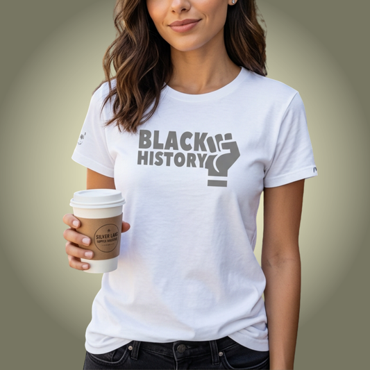 Unisex Heavy Cotton Tee Black History Shirt, Black History Month Fist Graphic T Shirt, African American Pride Shirt, Equality Activist Gift