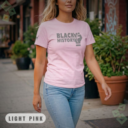 Unisex Heavy Cotton Tee Black History Shirt, Black History Month Fist Graphic T Shirt, African American Pride Shirt, Equality Activist Gift