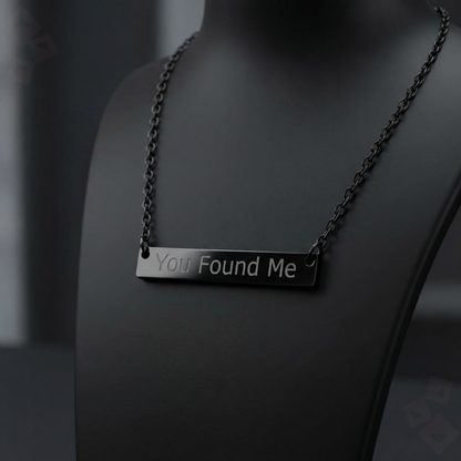 Horizontal Bar Necklace Engraving, Personalized Name Bar Necklace Stainless Steel, Custom Word Bar Necklace, Minimalist Jewelry Gift for Her