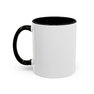 Grumpy Black Cat Coffee Because Humans Are Exhausting Mug