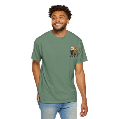 Eagle and Kangaroo Soccer Players T-shirt | Cute Animal Sports Illustration
