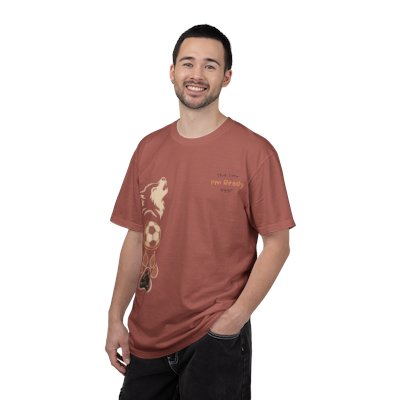 Howl I'm Ready Soccer Wolf T-Shirt | Paw Print, Soccer Ball Design