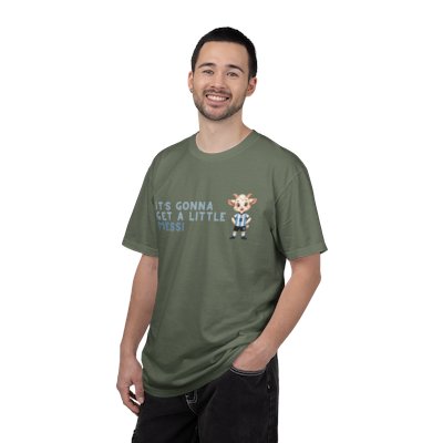 Its Gonna Get a Little Messi T-Shirt | Soccer Goat Cartoon Tee
