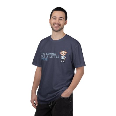 Its Gonna Get a Little Messi T-Shirt | Soccer Goat Cartoon Tee