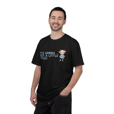Its Gonna Get a Little Messi T-Shirt | Soccer Goat Cartoon Tee