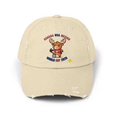 Moose Soccer Player Cap | Cartoon Animal Sports Hat