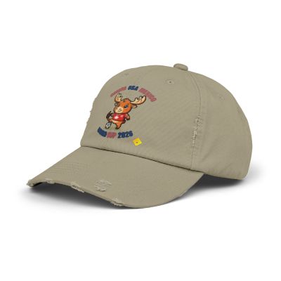 Moose Soccer Player Cap | Cartoon Animal Sports Hat