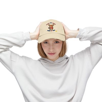 Moose Soccer Player Cap | Cartoon Animal Sports Hat