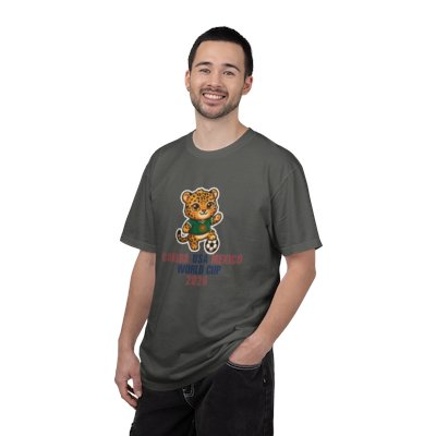 Jaguar Soccer Mascot Canada USA Mexico World Cup 2026 T-shirt