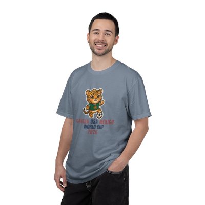 Jaguar Soccer Mascot Canada USA Mexico World Cup 2026 T-shirt
