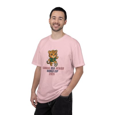 Jaguar Soccer Mascot Canada USA Mexico World Cup 2026 T-shirt