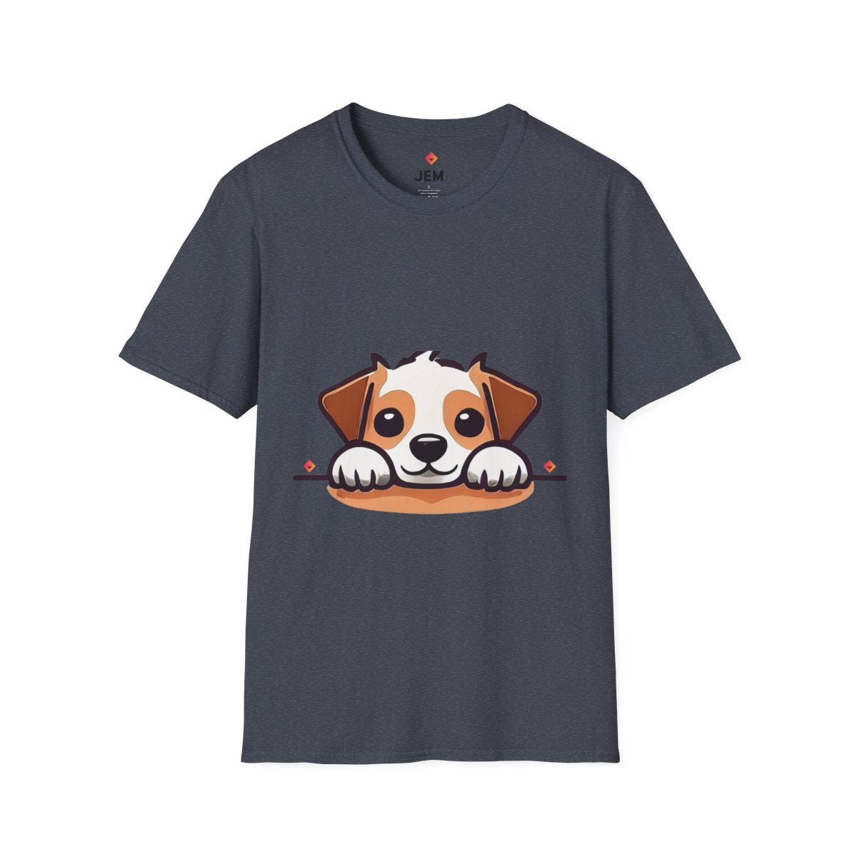 Cute Jack Russell Terrier Dog T-Shirt | Soft Cotton Tee for Dog Lovers
