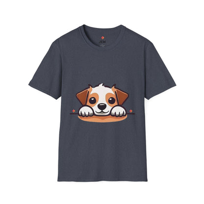 Cute Jack Russell Terrier Dog T-Shirt | Soft Cotton Tee for Dog Lovers