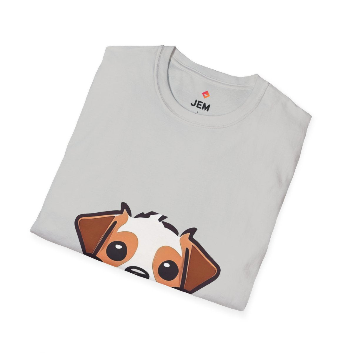Cute Jack Russell Terrier Dog T-Shirt | Soft Cotton Tee for Dog Lovers