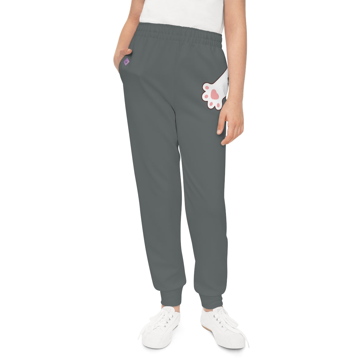 Youth Joggers | Kitten Paw Edition
