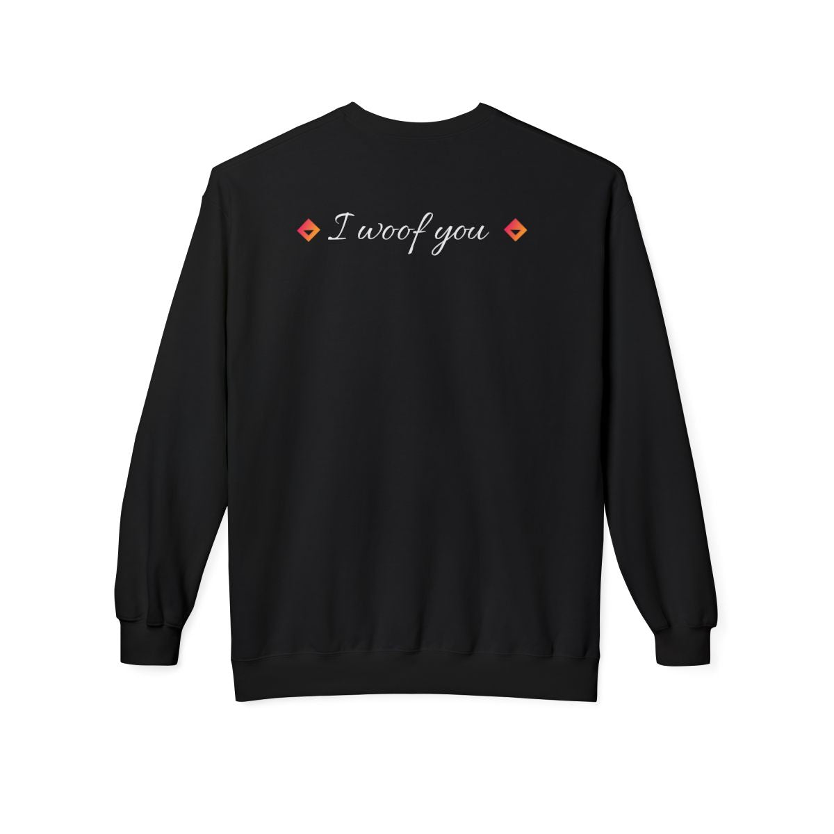I Woof You <3 Puppy Faces Sweatshirt | Cute & Cozy Unisex Dog Lover Fleece CrewneckCrewneck