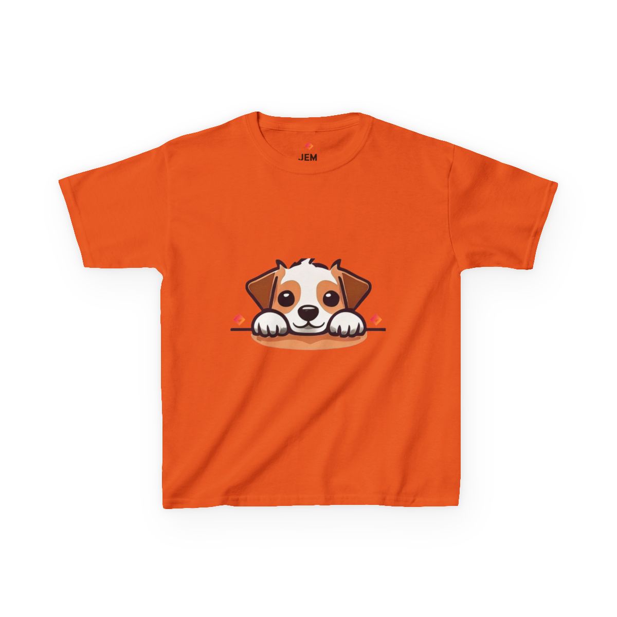 Kids’ T-Shirt – Peek-a-Pup Jack Russell – Cute Dog Lover Shirt