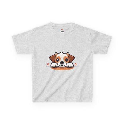 Kids’ T-Shirt – Peek-a-Pup Jack Russell – Cute Dog Lover Shirt