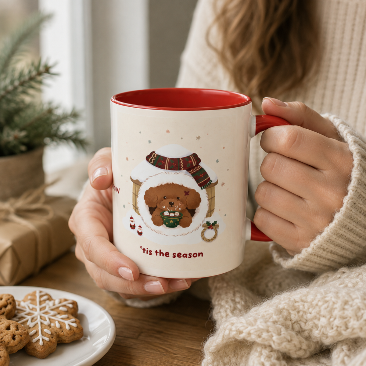 Let It Snow Pup holiday mug | Coffee Mug