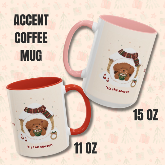Let It Snow Pup holiday mug | Coffee Mug