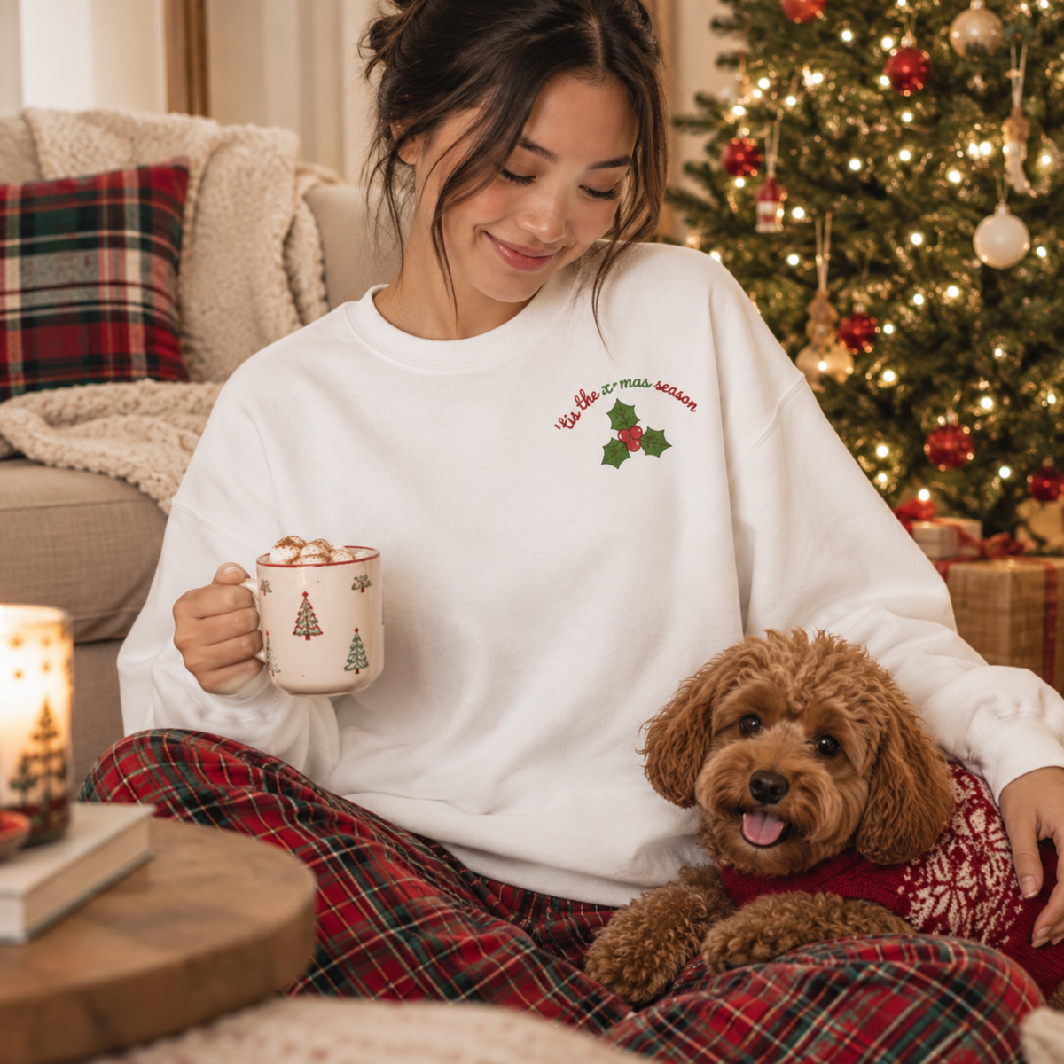 Let It Snow Pup holiday mug | Coffee Mug