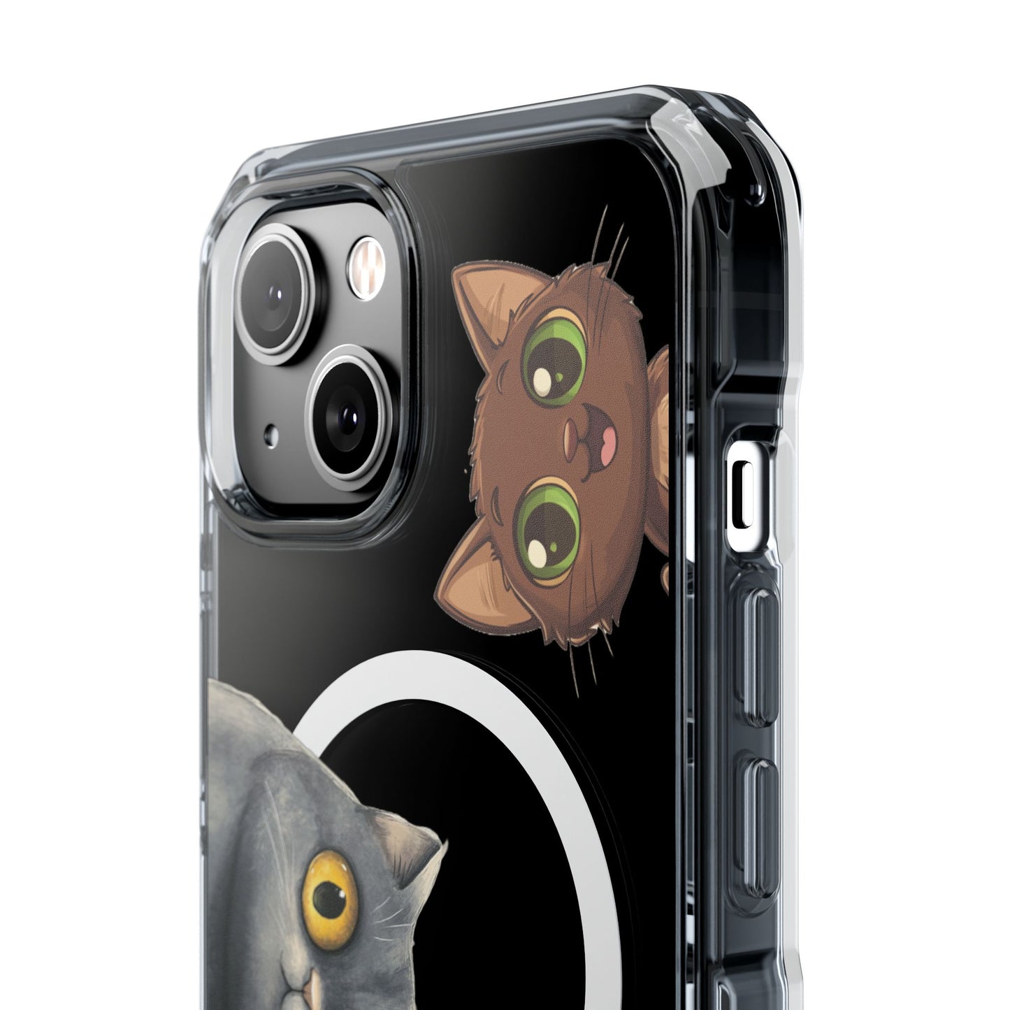 Peek-a-Cat Impact Case | MagSafe® Cute Kitty Design