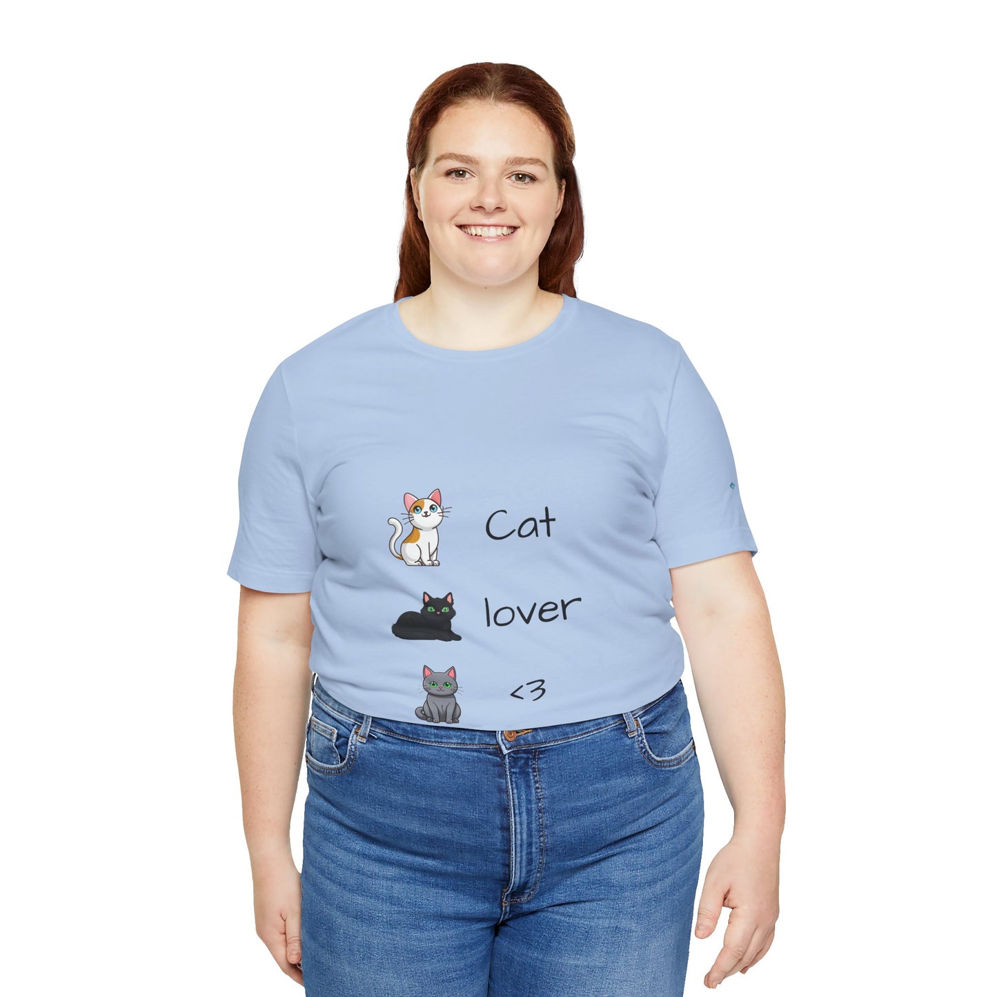 Cat Lover <3 Tee | Purrfectly Playful for Feline Fans!