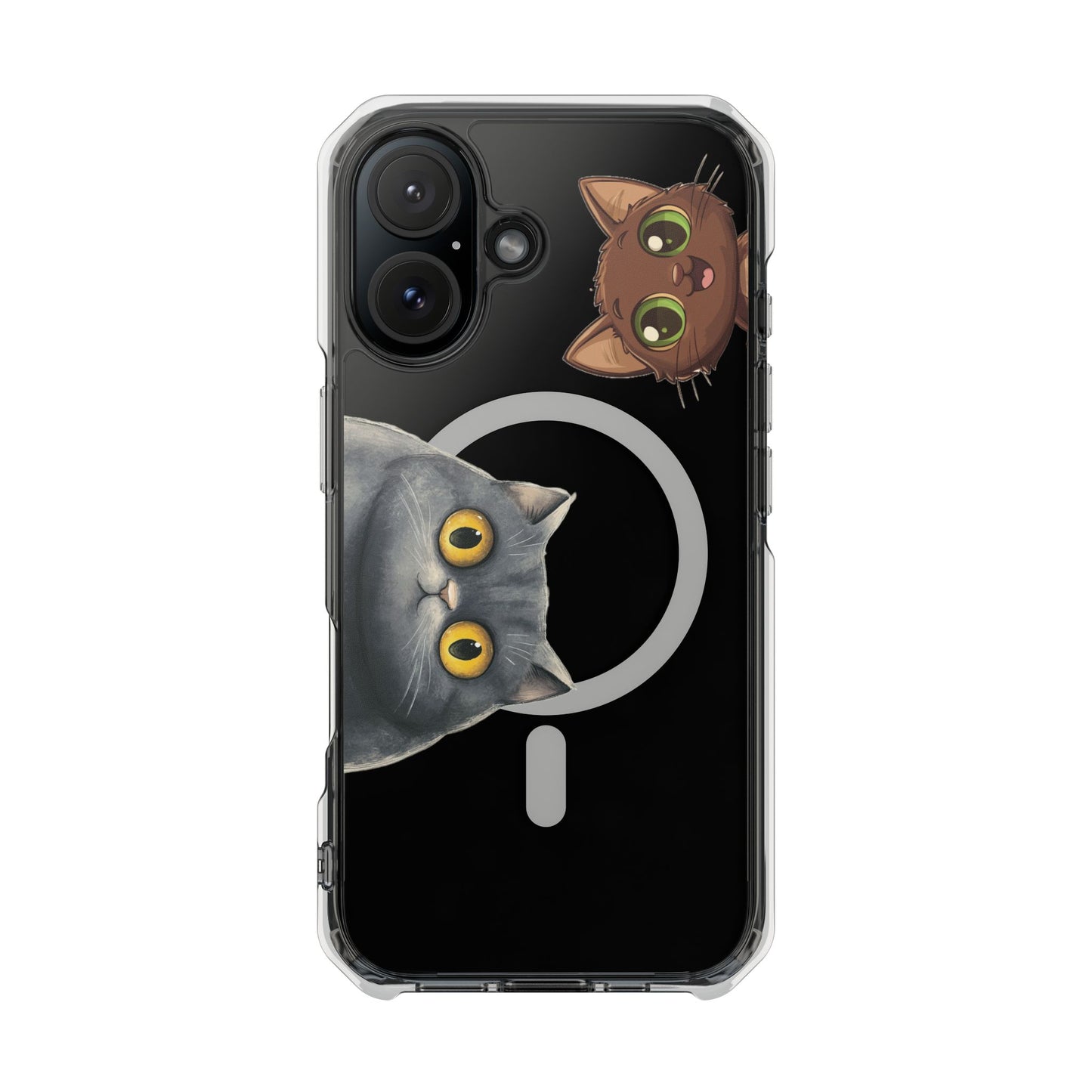 Peek-a-Cat Impact Case | MagSafe® Cute Kitty Design