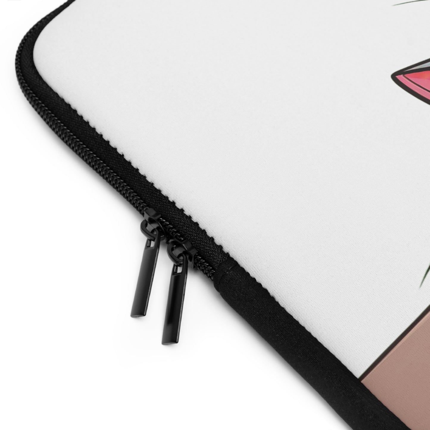 Peek-a-Meow Protection | Cute Gray Cat Laptop Sleeve for Work & Play