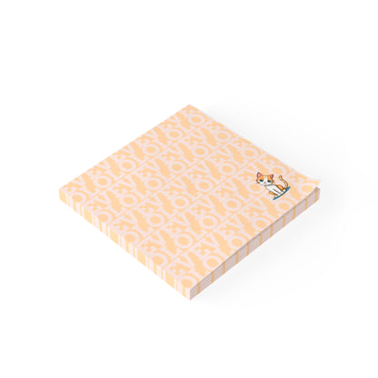 LOVE Post-it® Note Pads with Cute Orange Cat