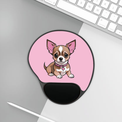 Click in Comfort & Cuteness  | Chihuahua Ergonomic Mouse Pad