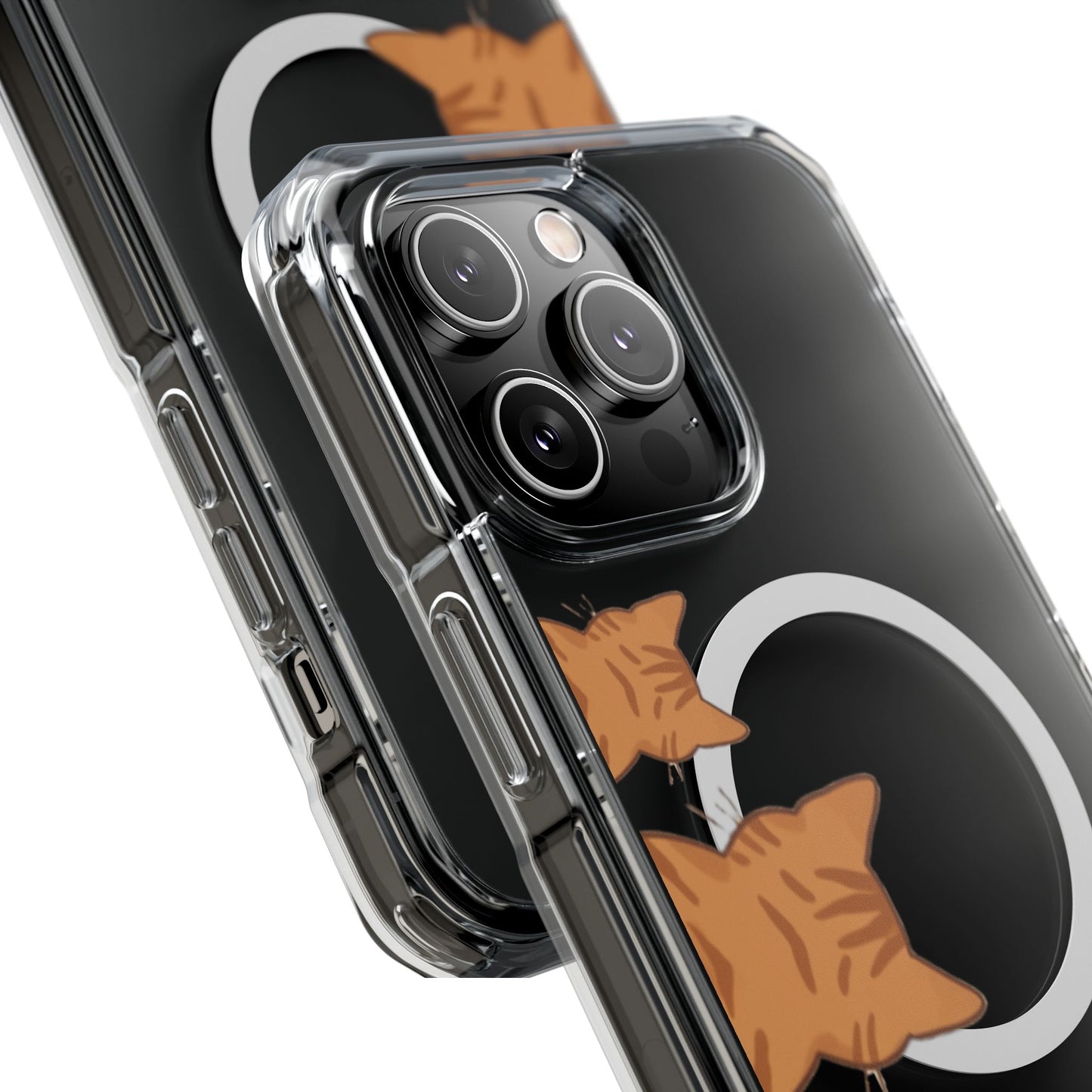 Cat Stack Magnetic | MagSafe® Clear Impact Case